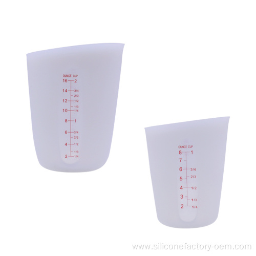 Silicone Measuring Cup Scale Baking Tool